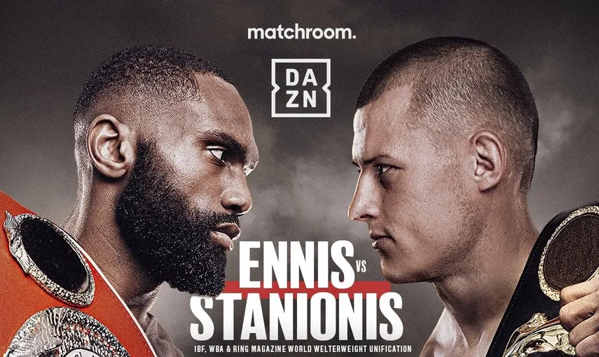 Jaron Ennis y Eimantas Stanionis