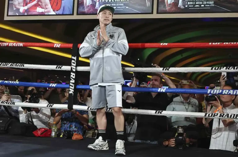Naoya Inoue (Cortesía: Mikey Williams/Top Rank)