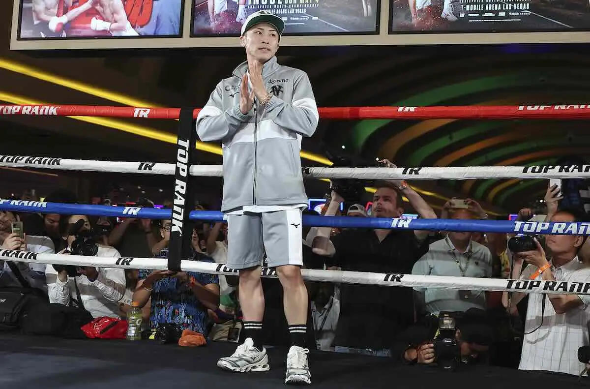 Naoya Inoue (Cortesía: Mikey Williams/Top Rank)