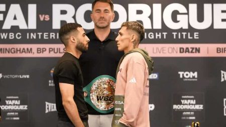 Galal Yafai y Francisco "Chuihuas" Rodríguez