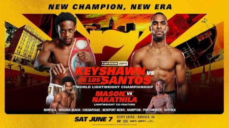 Keyshawn Davis vs. Edwin De Los Santos