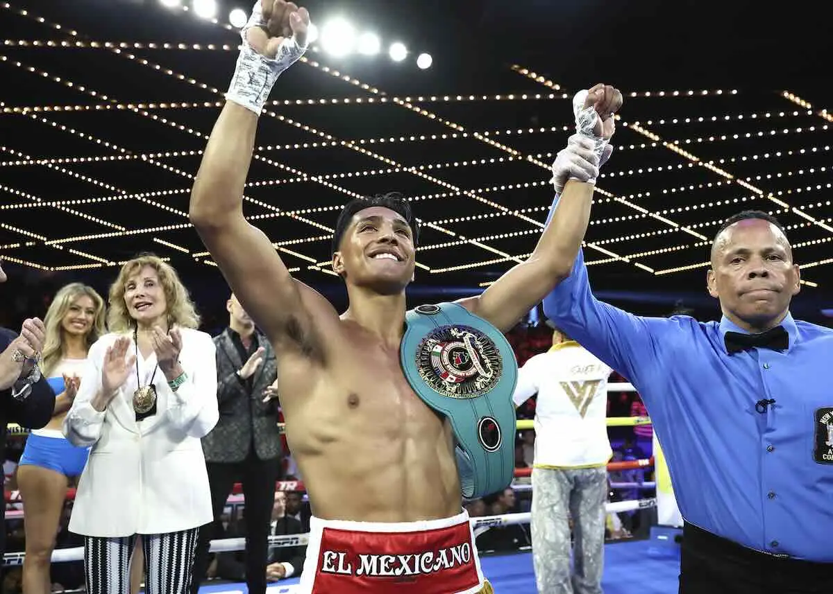 Emiliano Fernando Vargas (Cortesía: Mikey Williams/Top Rank)