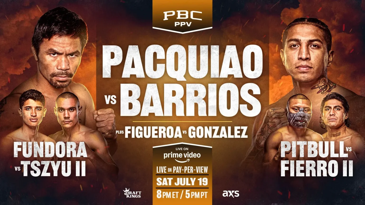 Pacquiao vs. BArrio - Fundora Tszyu II