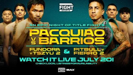 Pacquiao vs Barrios en FIGHT SPORTS