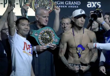 Pacquiao y Mario Barrios