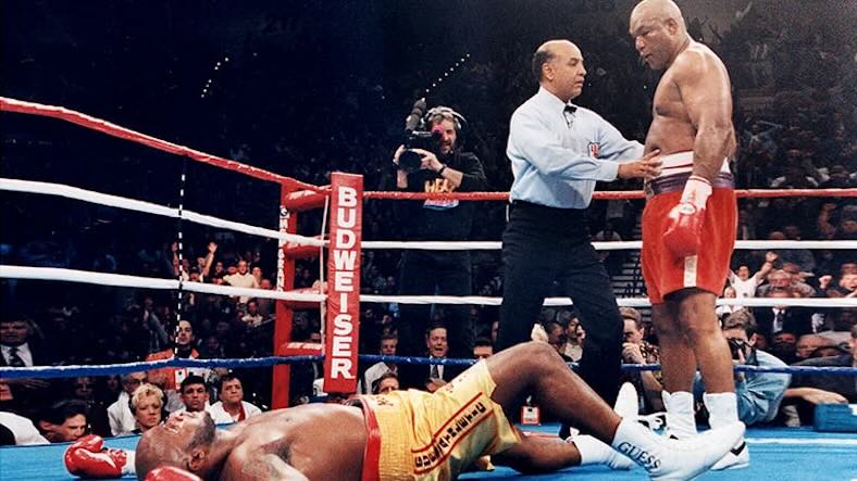 George Foreman vs. Michael Moorer