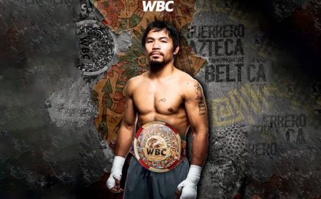 Manny Pacquiao, honrado con el cinturón “Guerrero Azteca”