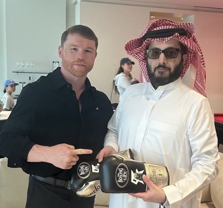 Canelo y Turki Alalshikh