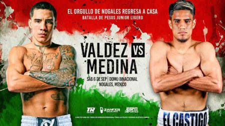 Oscar Valdez vs Ricky Medina