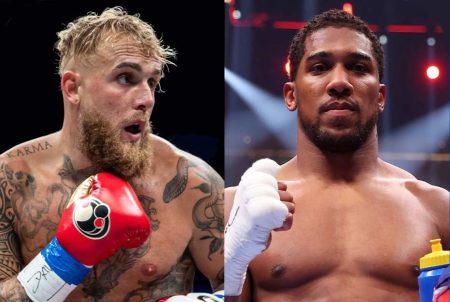 Jake Paul y Anthony Joshua