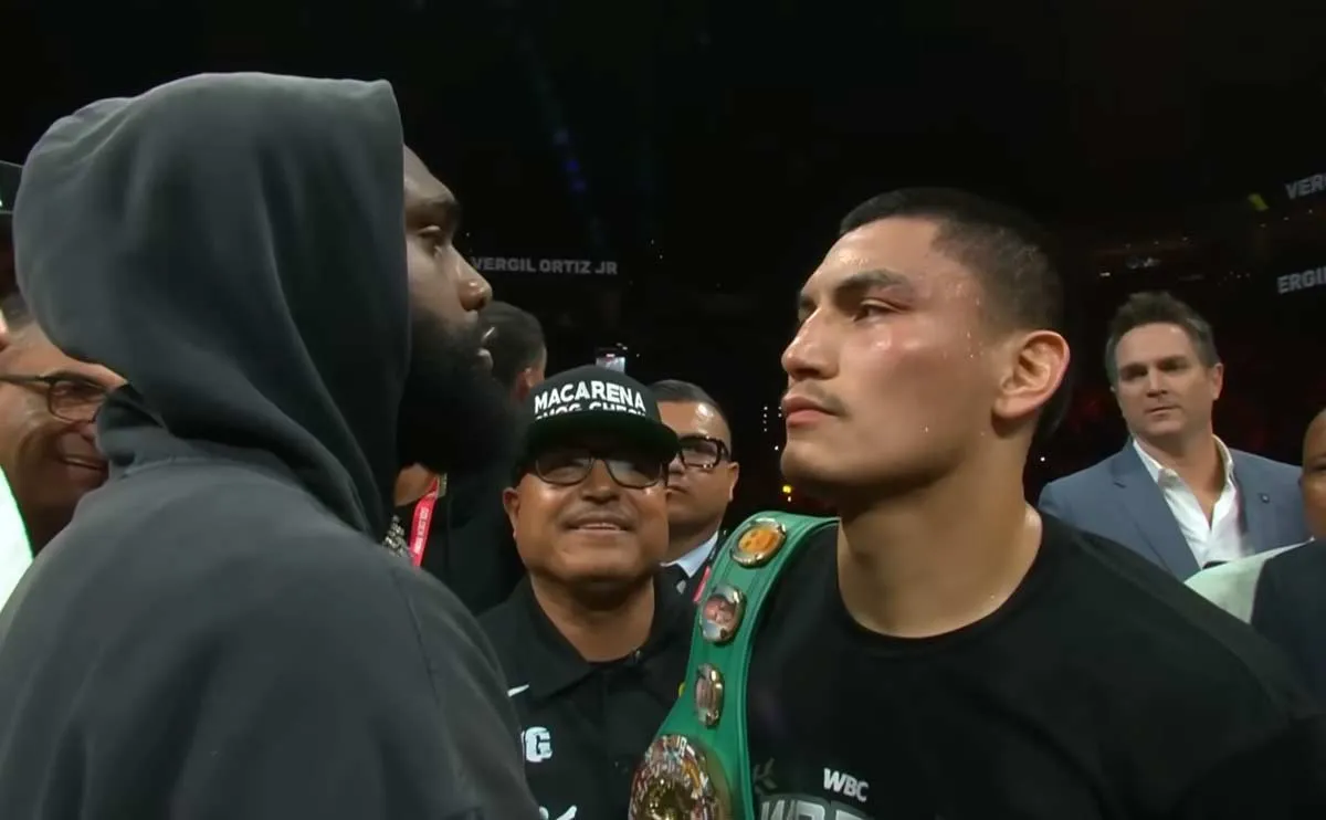 Jaron Ennis y Vergil Ortiz Jr. 1 Jaron Ennis y Vergil Ortiz Jr.