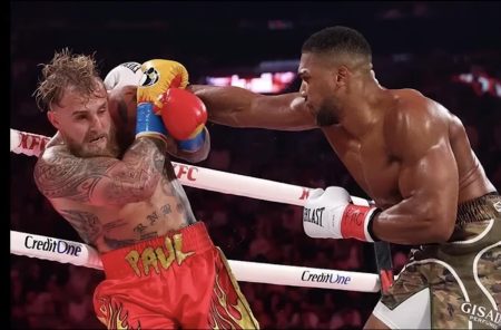 Jake Paul conectado por Anthony Joshua Jake Paul conectado por Anthony Joshua