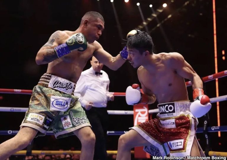 Sebastián Hernández vs Junto Natatani Naoya Inoue y Usyk (@MatchroomBoxing)