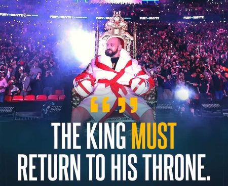 Tyson Fury "El rey debe regresar a su trono"