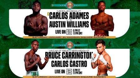 Adames vs Williams - Carrington vs Castro Adames vs. Williams - Carrington vs. Castro