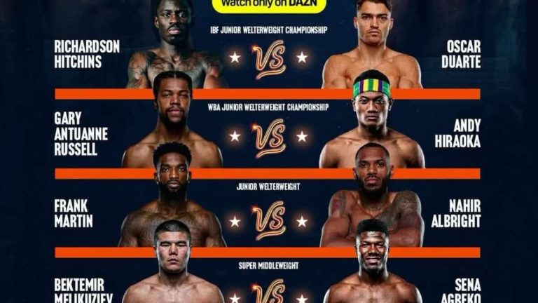 Cartelera Mario Barrios vs Ryan García