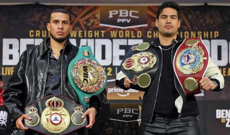 David Benavidez y Gilberto Ramírez