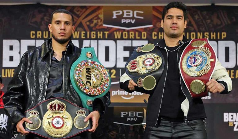 David Benavidez y Gilberto Ramírez