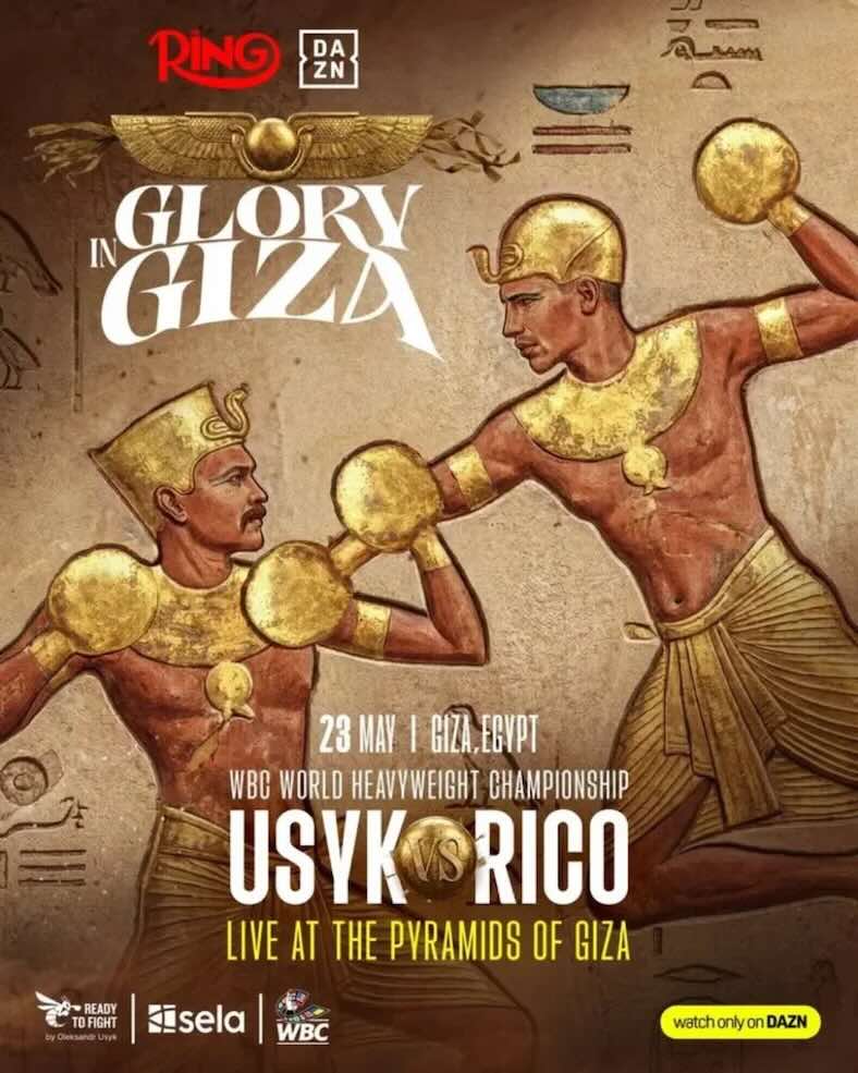 El CMB autoriza el Oleksandr Usyk vs Rico Verhoeven Cartel Cartel Oleksandr Usyk vs. Rico Verhoeven