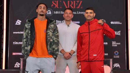 Ben Whittaker vs. Braian Suárez (Mark Robinson/Matchroom Boxing)