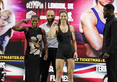 Conference Dubois v Harper_Face Off Caroline Dubois v Terri Harpe (Crédito de la foto: Most Valuable