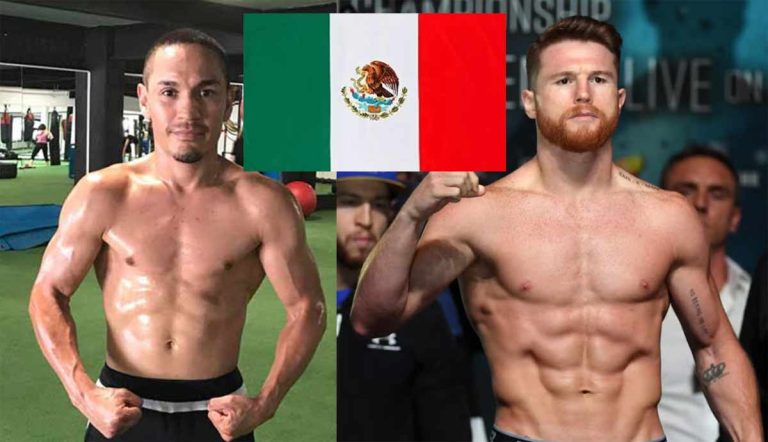 Gallo-y-Canelo Juan Francisco "Gallo" Estrada y Saúl "Canelo" Álvarez