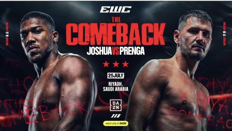 Anthony Joshua vs Kristian Prenga