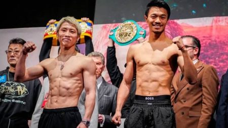 Naoya Inoue vs Junto Nakatani (Crédito de la foto: Naoki Fukuda)
