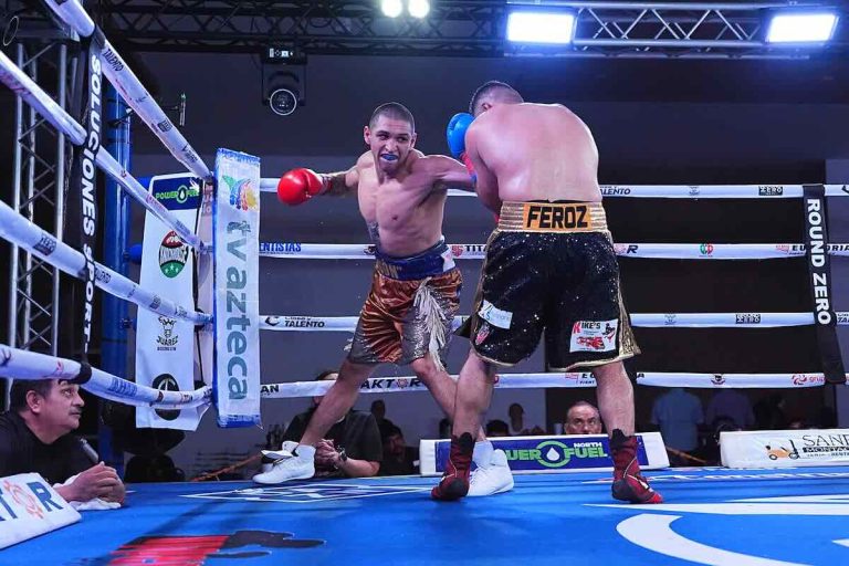 Fernando Limón Garza VS Jesús Feroz Gómez (Fotos: ContendersMx)