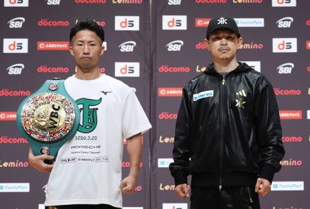 Takuma Inoue vs. Kazuto Ioka (Crédito de la foto: Naoki Fukuda)