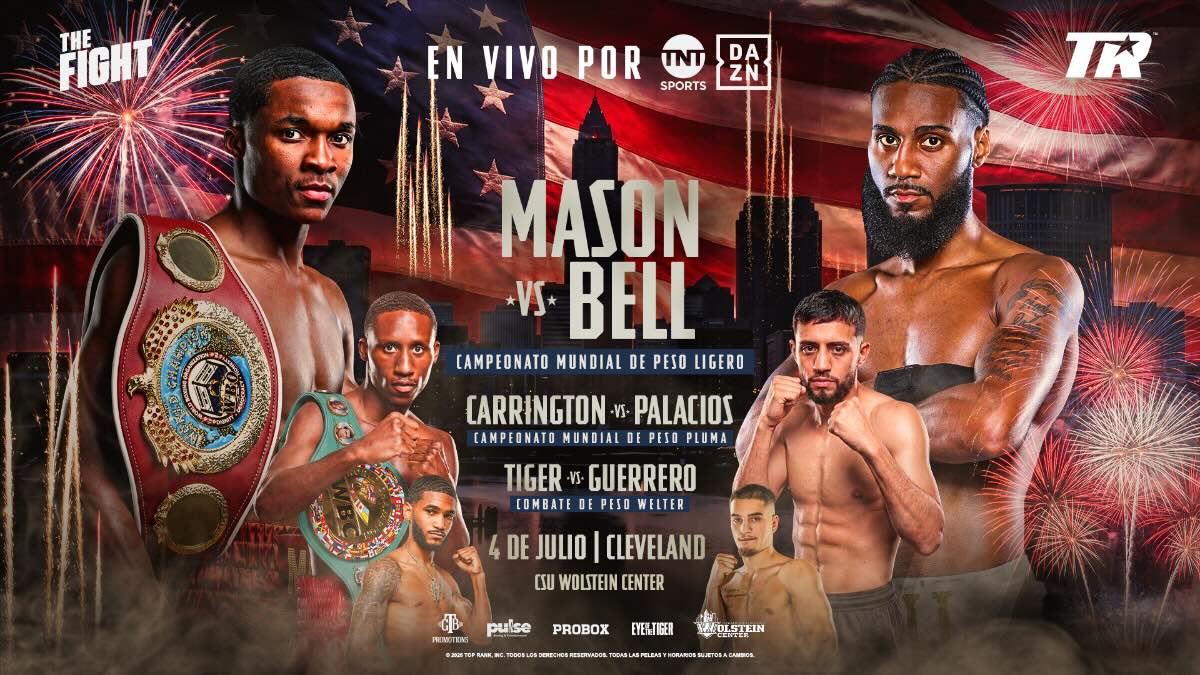 lbert Bell retará a Abdullah Mason