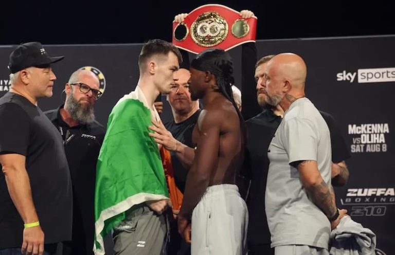 Aaron McKenna vs Etinosa Oliha Aaron McKenna vs. Etinosa Oliha (Zuffa Boxing)