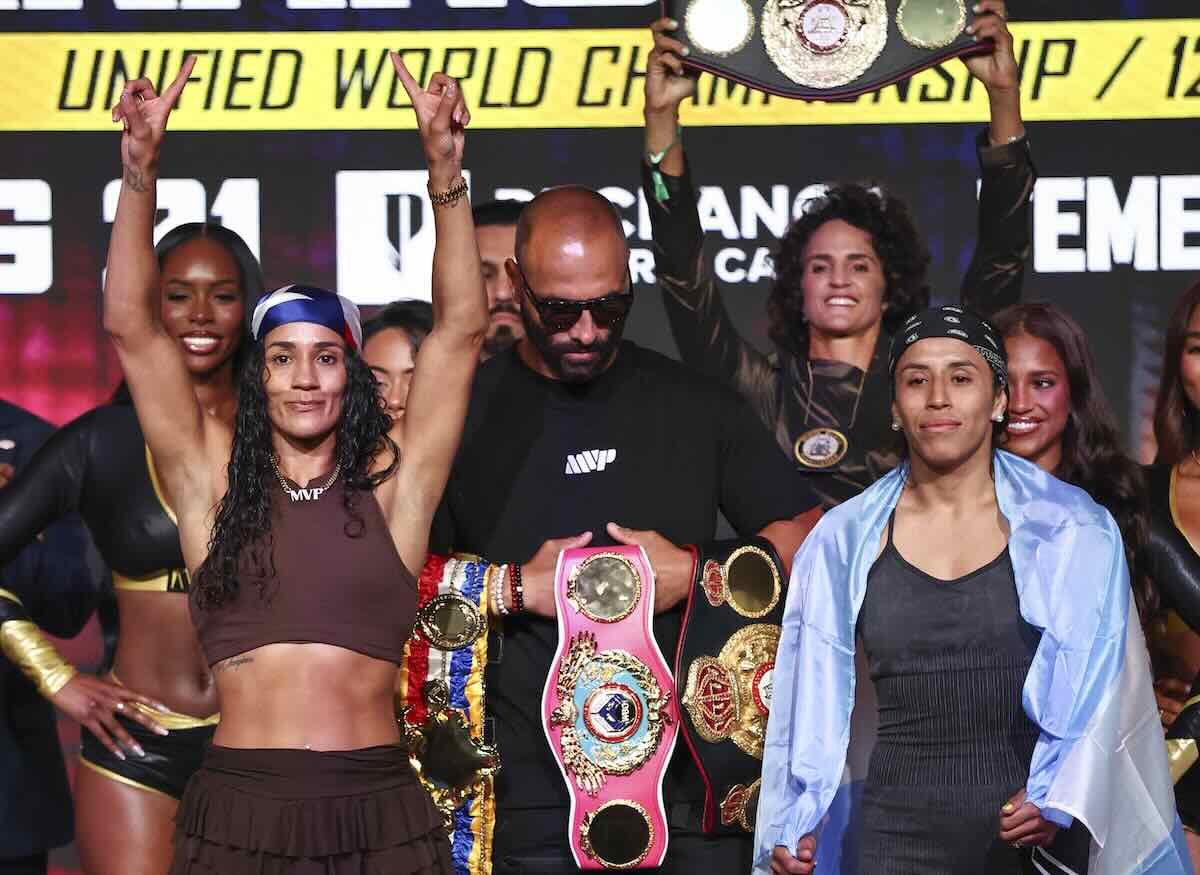Amanda Serrano vs Lucrecia Manzur Amanda Serrano vs Lucrecia Mansur