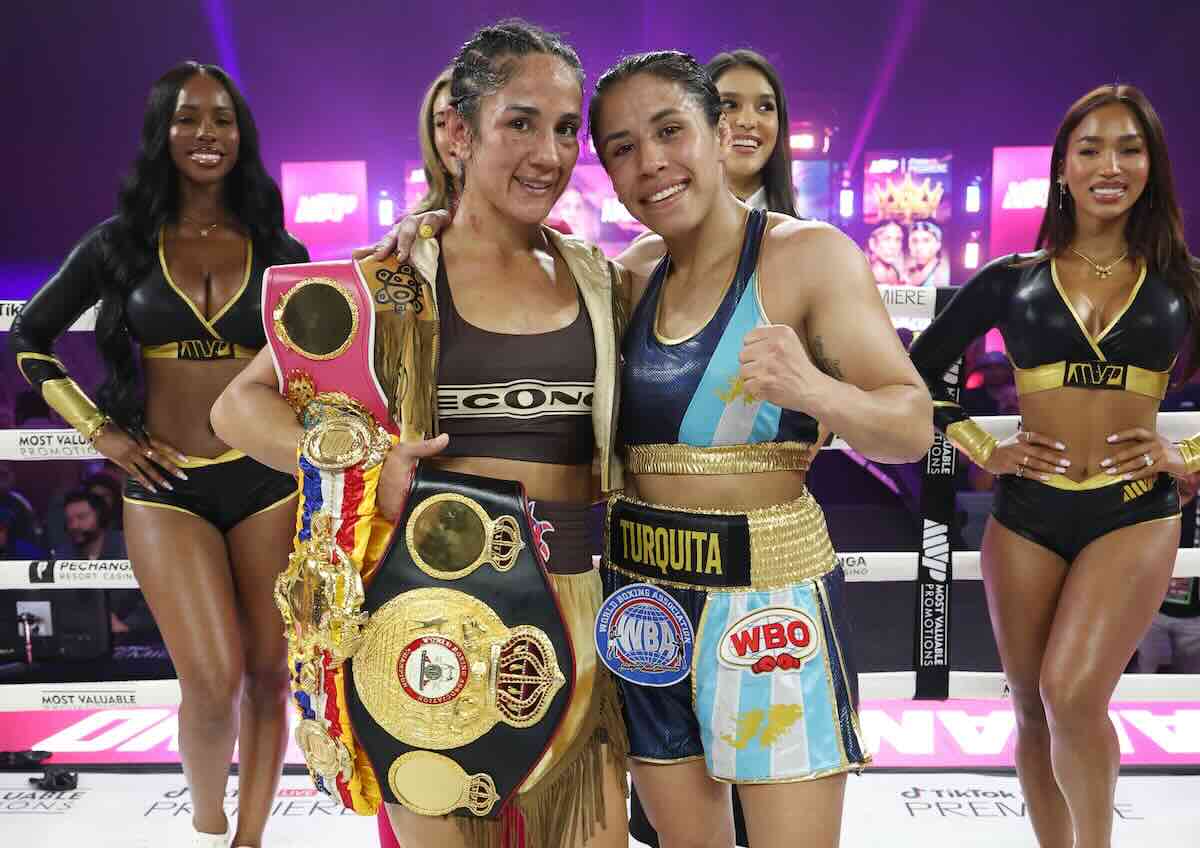 Amanda Serrano y Lucrecia Manzur MVP Amanda Serrano y Lucrecia Manzur (Most Valuable Promotions)