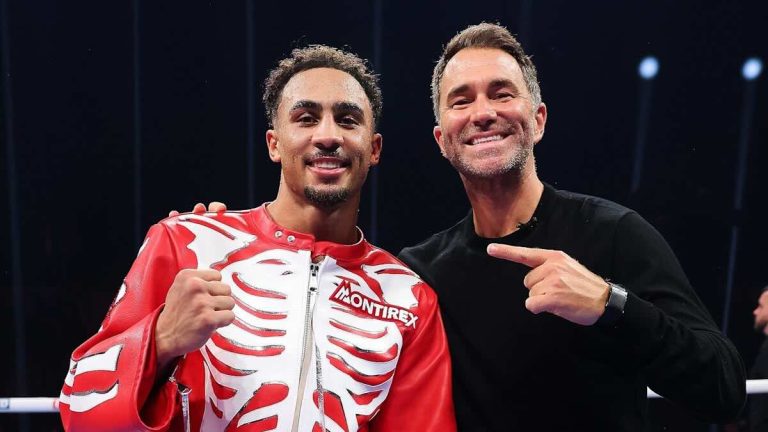Ben Whittaker y Eddie Hearn 1 Ben Whittaker y Eddie Hearn