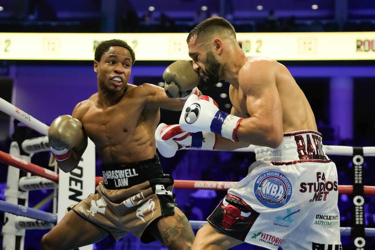 Floyd Schofield vs Luca Bahdi Floyd Schofield vs Luca Bahdi (Crédito: Golden Boy