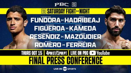 Sebastian Fundora vs Ermal Hadribeaj Sebastian Fundora vs Ermal Hadribeaj