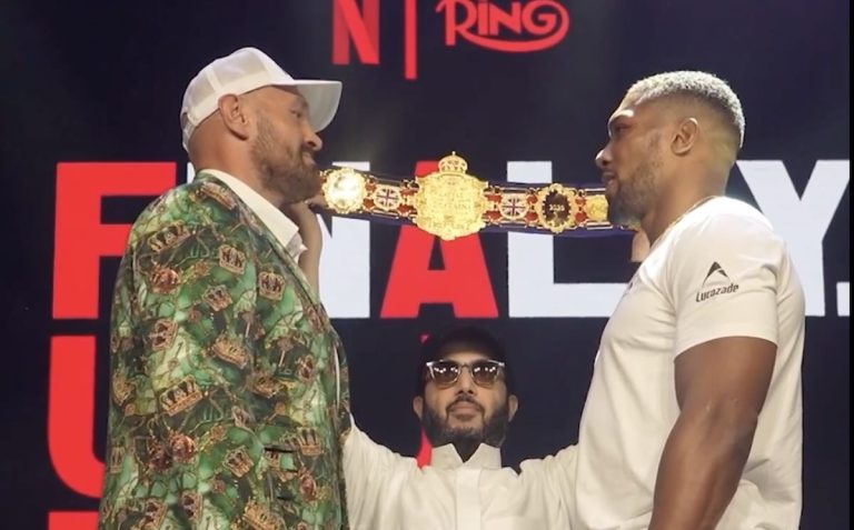 Tyson Fury y Anthony Joshua 1 Tyson Fury y Anthony Joshua