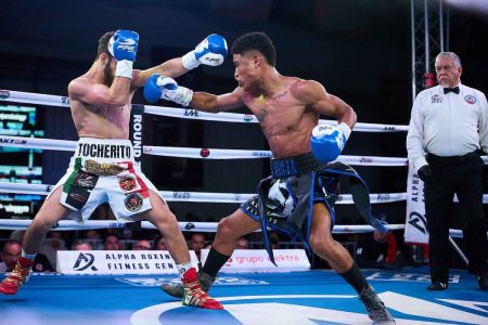 Vieris "Ninja" José Ortega VS Raúl Tocherito Rubio (Fotos: ContendersMx)