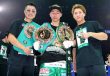 Inoue Sr,. Takuma Inoue y Naoya Inoue
